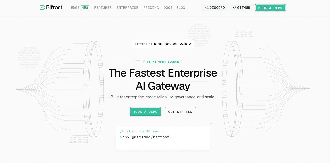 Bifrost homepage