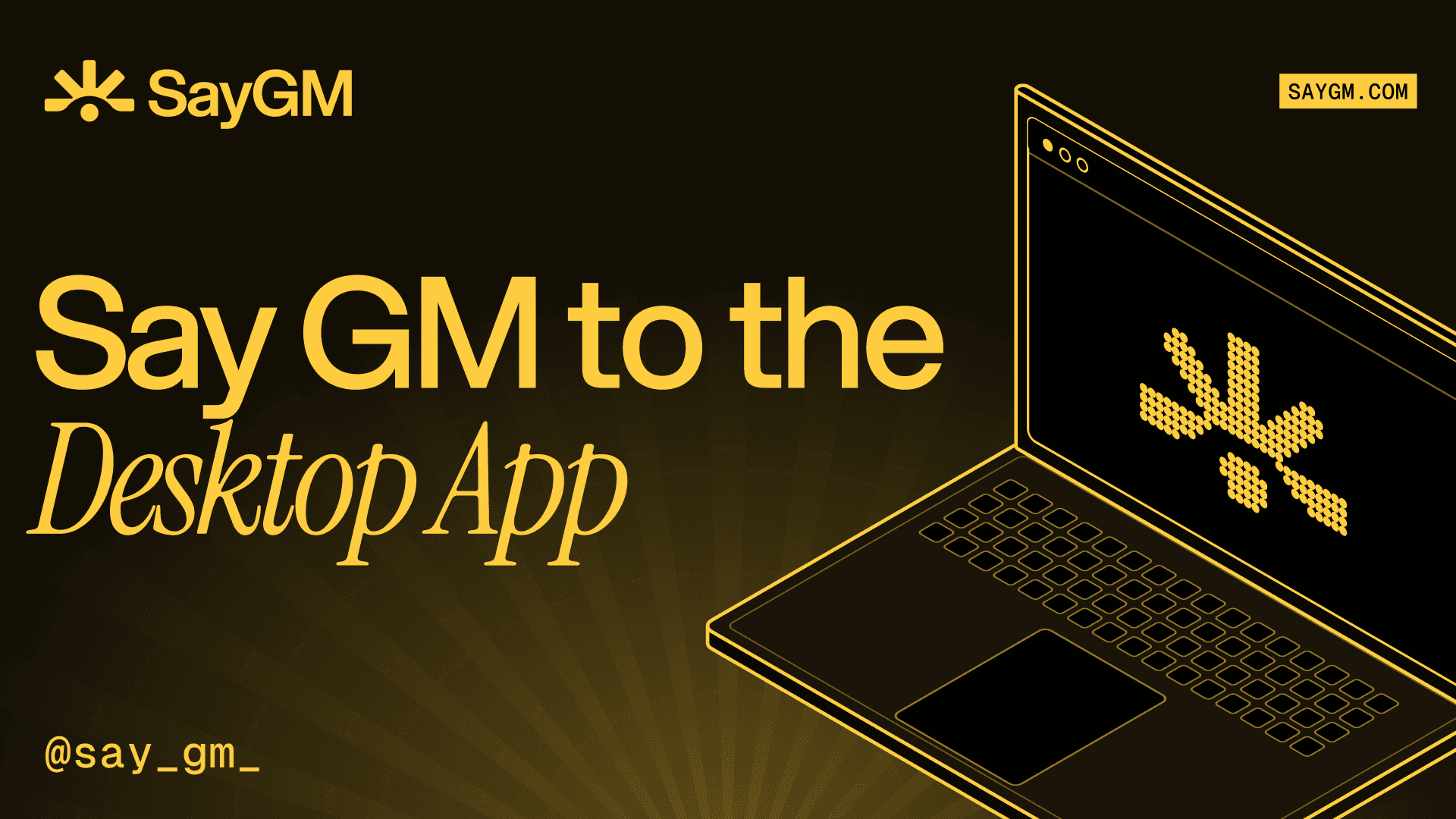 SayGm's new Desktop app which serves as one AI assistant app for many LLM models.